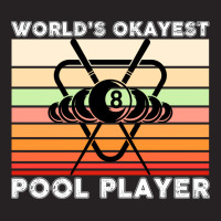 World's Okayest Pool Player Billiards (1) Vintage Cap | Artistshot