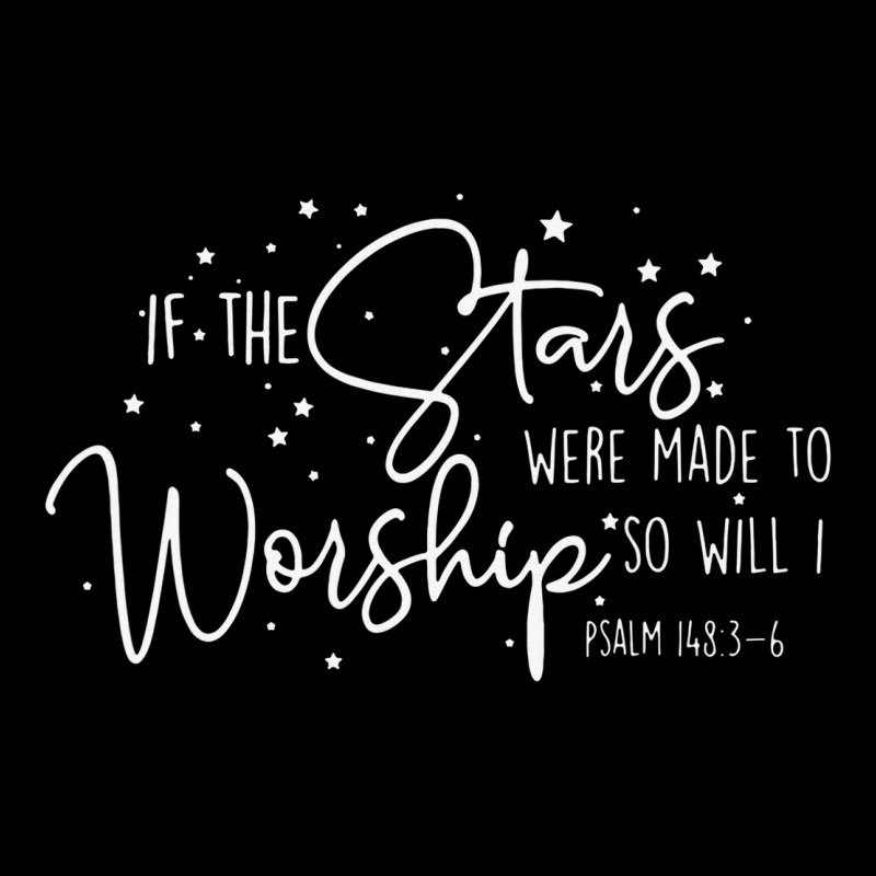 If The Stars Were Made To Worship So Will I Christ V-neck Tee | Artistshot