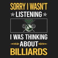 Sorry I Was Not Listening Billiards Drawstring Bags | Artistshot