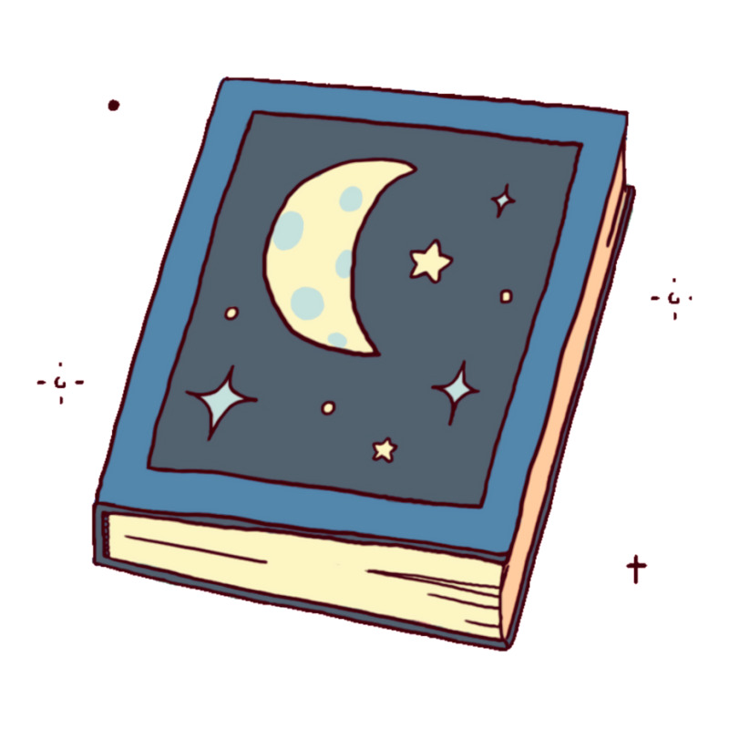 Magic Moon Spell Book Sticker | Artistshot