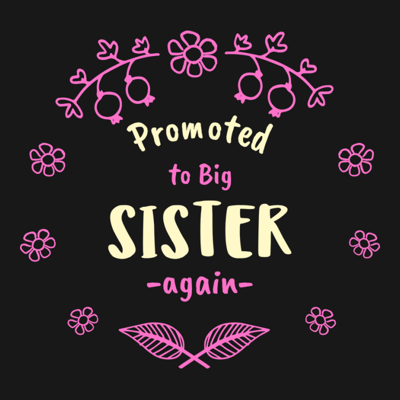 Promoted To Big Sister Again Cute Flannel Shirt | Artistshot