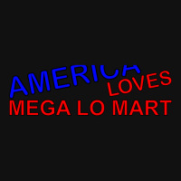 Hot Trend America Loves Mega Lo Mart Graphic T-shirt | Artistshot