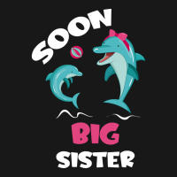 Soon Big Sister Dolphin Lover Red Flannel Shirt | Artistshot