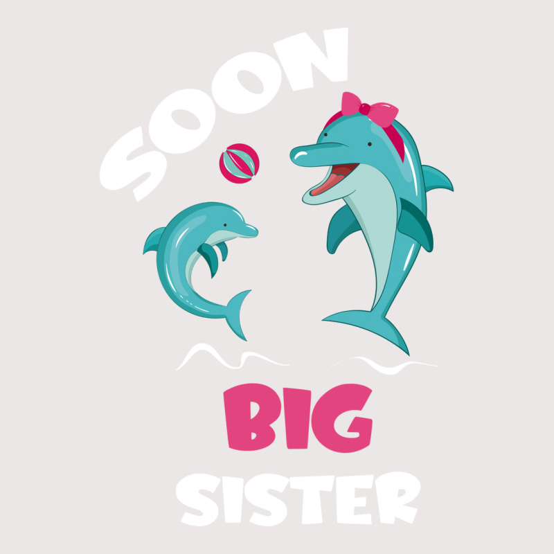 Soon Big Sister Dolphin Lover Red Pocket T-Shirt by kuranaszondyv | Artistshot