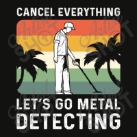 Cancel Everything Let's Go Metal Detecting Scorecard Crop Tee | Artistshot