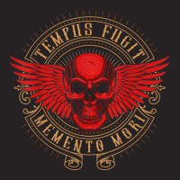 Tempus Fugit Memento Mori Latin Phrase T Shirt Vintage Cap | Artistshot