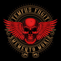 Tempus Fugit Memento Mori Latin Phrase T Shirt Kids Cap | Artistshot