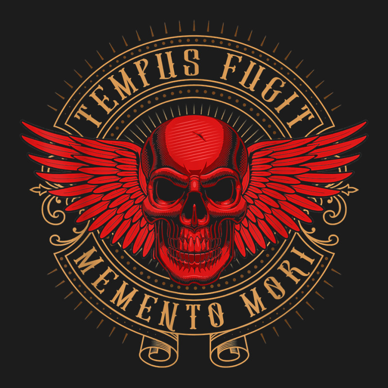 Tempus Fugit Memento Mori Latin Phrase T Shirt Hoodie & Jogger set by validokel | Artistshot