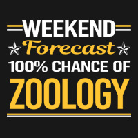 Weekend Forecast 100 Zoology Zoologist Aesthetic Flannel Shirt | Artistshot