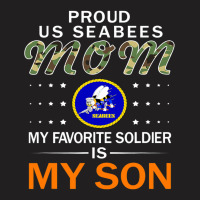 My Favorite Soldier Is My Sonproud Us Seas Mom Arm T-shirt | Artistshot