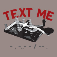 Text Me  Morse Code Key  Ham Radio T Shirt Vintage T-shirt | Artistshot