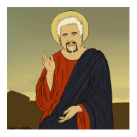 Guy Fieri Jesus Men's T-shirt Pajama Set | Artistshot