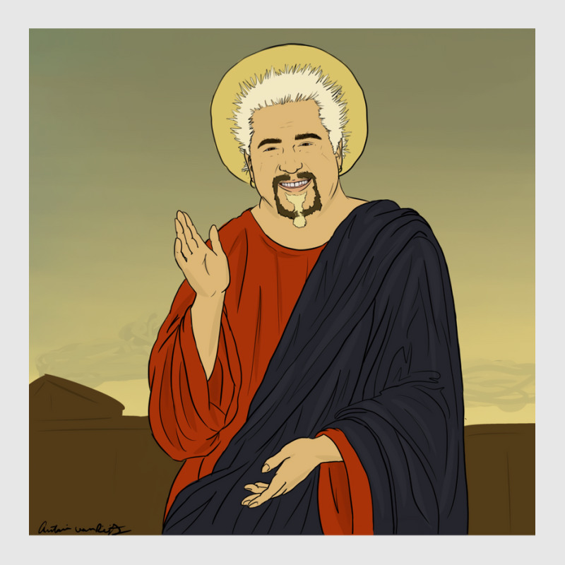 Guy Fieri Jesus Unisex Jogger by morenpgowdru4 | Artistshot