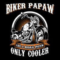 Only Cool Papaw Rides Motorcycles T  Rider Gift St Men's 3/4 Sleeve Pajama Set | Artistshot