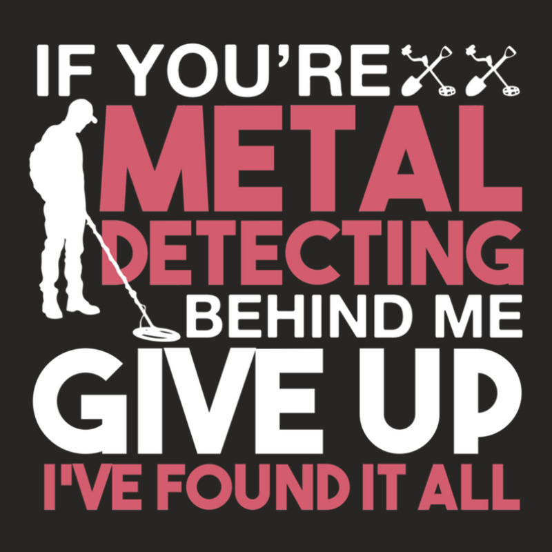 Funny Metal Detecting 1 Ladies Fitted T-Shirt by SUSANASAMUELS | Artistshot