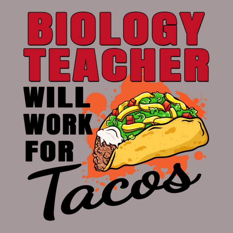 Biology Teacher Will Work For Tacos 70s Vintage Short | Artistshot