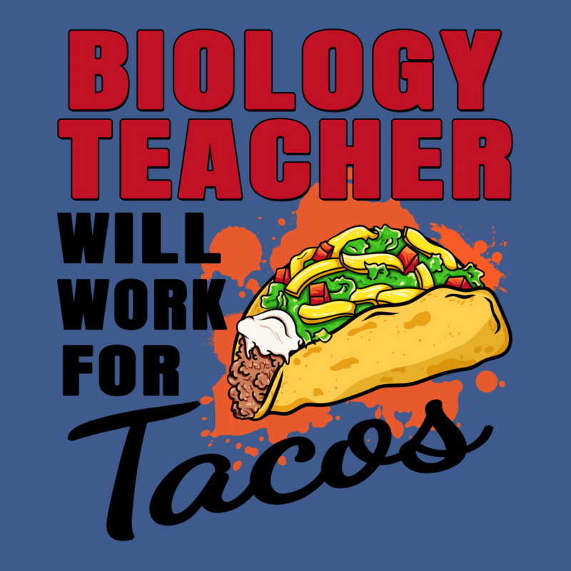 Biology Teacher Will Work For Tacos 70s Champion Hoodie | Artistshot