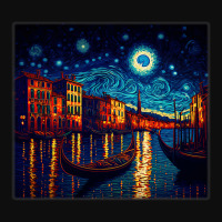 Surrealism Starry Night Grand Canal 1 Crop Top | Artistshot