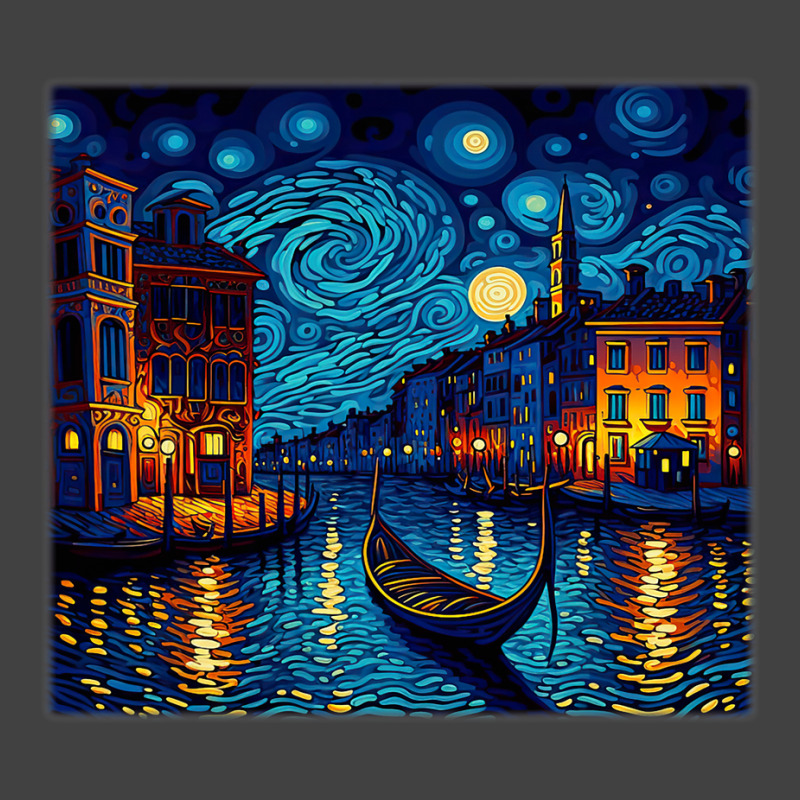 Surrealism Starry Night Grand Canal Vintage T-shirt | Artistshot