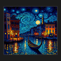 Surrealism Starry Night Grand Canal Hoodie & Jogger Set | Artistshot