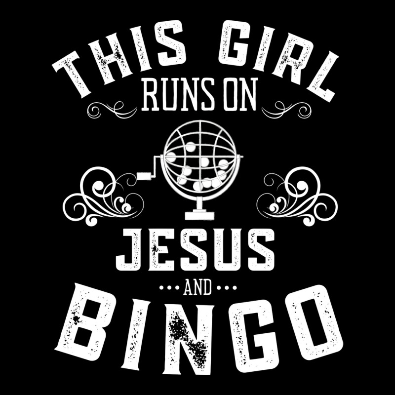 This Girl Runs On Jesus And Bingo Retro Kids Cap by chyomengun | Artistshot