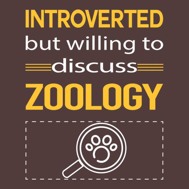 Funny Introverted Zoology Zoologist Aesthetic Shield Patch | Artistshot