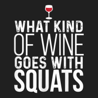 Womens What Kind Of Wine Goes With Squats Workout Ladies Polo Shirt | Artistshot