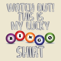 Watch Out This Is My Lucky Funny Bingo Player Nove Cropped Hoodie | Artistshot