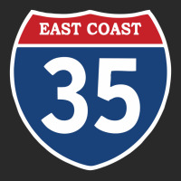 Highway 35 East Coast Printed Hat | Artistshot