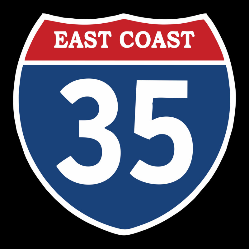 Highway 35 East Coast Long Sleeve Shirts by parentseka | Artistshot