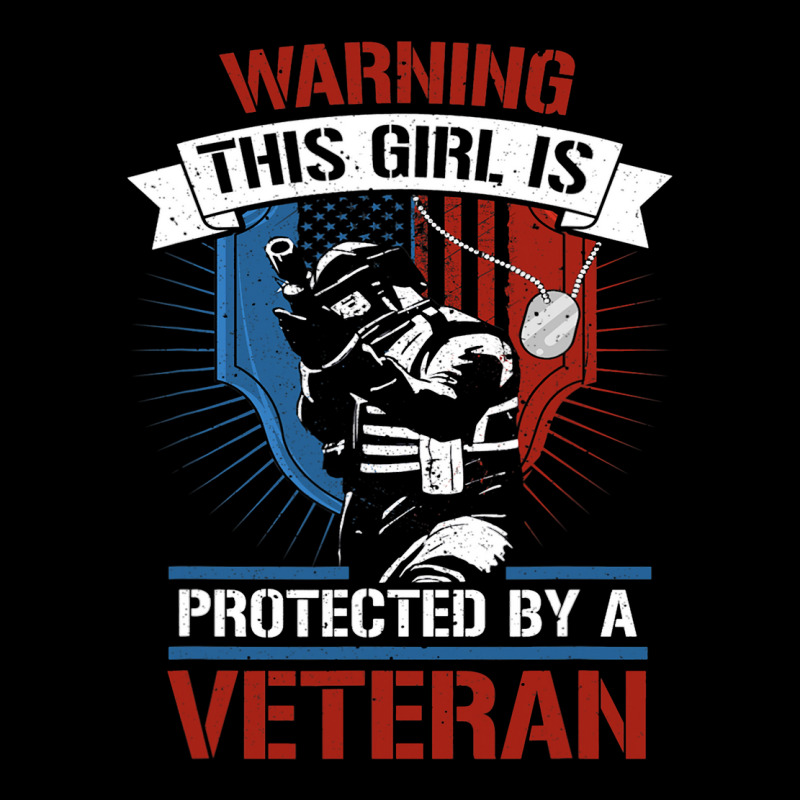 This Girl Is Protected By A Veteran Veterans 4th O Long Sleeve Shirts | Artistshot