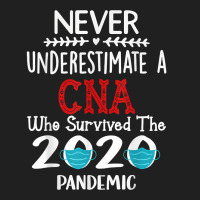 Never Underestimate A Cna Who Survived The 2020 Pa Ladies Polo Shirt | Artistshot