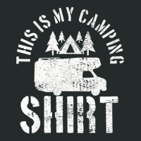 Camping Trailer Camper Van Mobile Home Caravan Mot Women's Triblend Scoop T-shirt | Artistshot