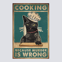 Black Cat Cooking Because Murder Is Wrong Cat Love Bucket Hat | Artistshot