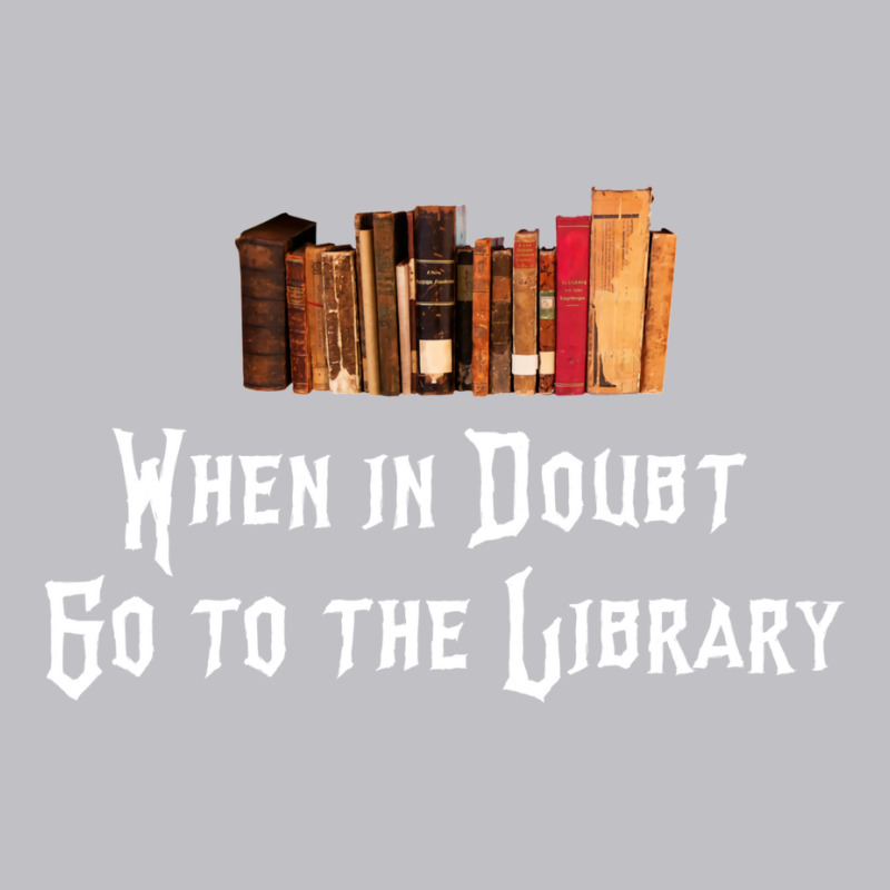 When In Doubt Go To The Library 65 Pocket T-Shirt by selekhvelciub | Artistshot