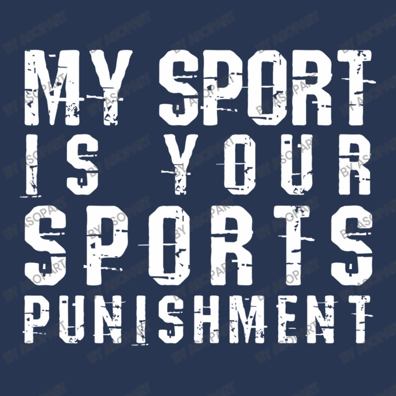 My Sport Is Your Sports Punishment Funny Marathon Running Cross Countr Men Denim Jacket | Artistshot