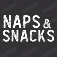 Naps And Snacks Funny Lazy Day Slogan Food Lover Gift Vintage Hoodie And Short Set | Artistshot