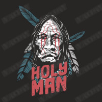 Native American Holy Man Ladies Fitted T-shirt | Artistshot