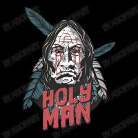 Native American Holy Man Cropped Hoodie | Artistshot