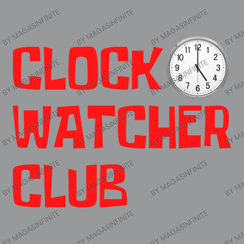 Clock Watcher Club (in Red Letters) Crewneck Sweatshirt by Magasinfinite | Artistshot