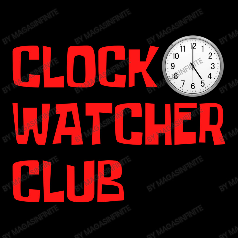 Clock Watcher Club (in Red Letters) Unisex Jogger by Magasinfinite | Artistshot