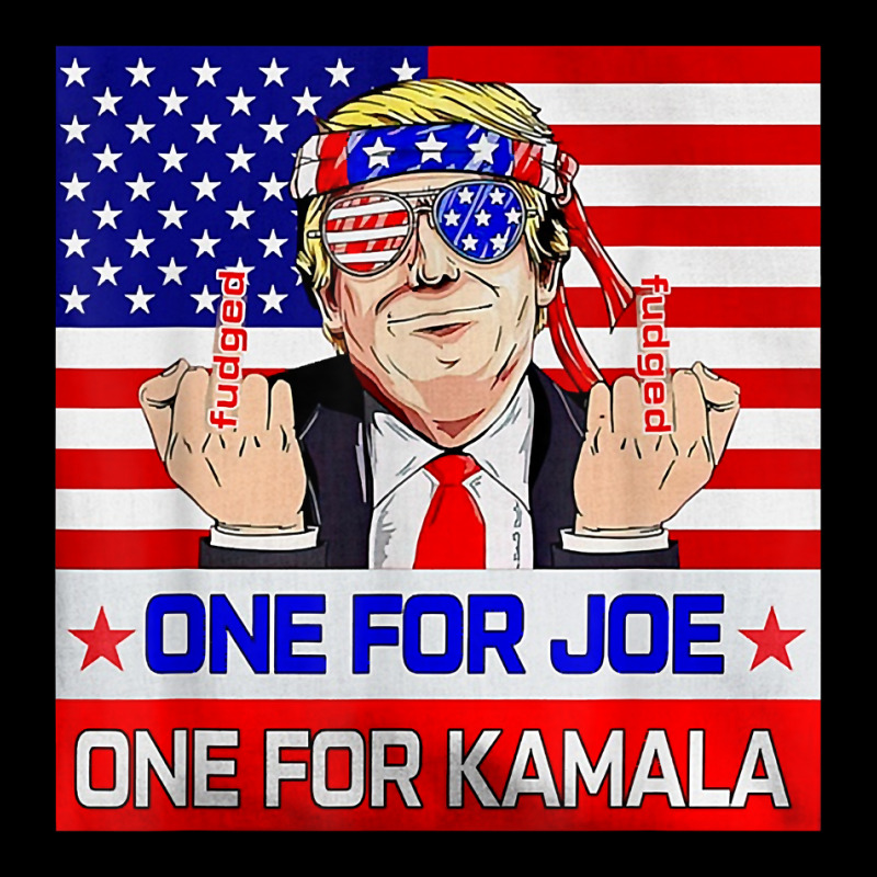 One For Joe One For Kamala Trump American Flag T S Youth Hoodie | Artistshot