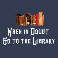 When In Doubt Go To The Library 47 V-neck Tee | Artistshot