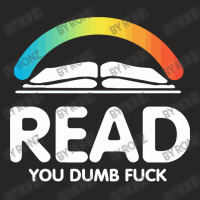 Read You Dumb Fuck Ladies Fitted T-shirt | Artistshot