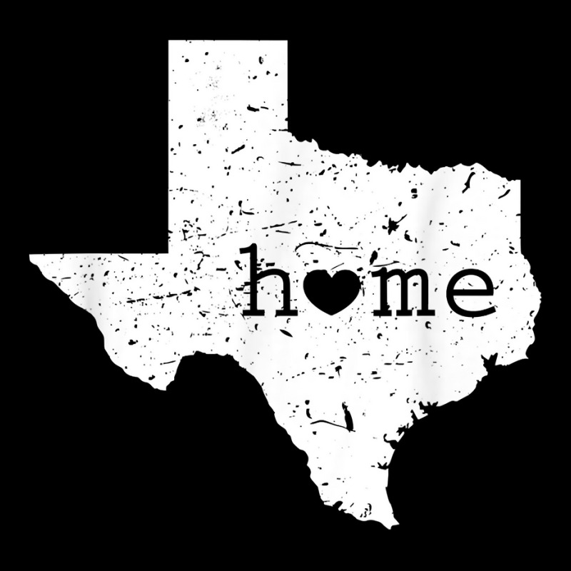 Texas Home T Shirt Distressed Tx Map With Heart T Men's 3/4 Sleeve Pajama Set | Artistshot