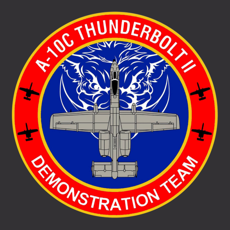 A 10c Thunderbolt Ii Demonstration Team Vintage Hoodie | Artistshot