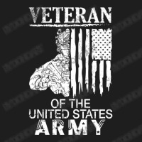 Us Flag American Veteran Of The United States Army Classic T-shirt | Artistshot