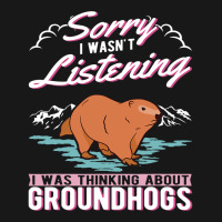 I Was Thinking About Groundhogs Marmot 31 Flannel Shirt | Artistshot