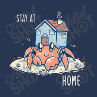 Stay At Home Hermit Crab Men Denim Jacket | Artistshot