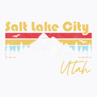 Salt Lake City Utah Roots Hometown Vintage Home St T-shirt | Artistshot